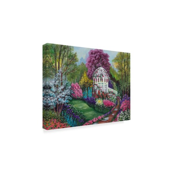 Bonnie B Cook 'Paradise Garden' Canvas Art,14x19